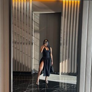 CouCoo Black Sleeveless Dress